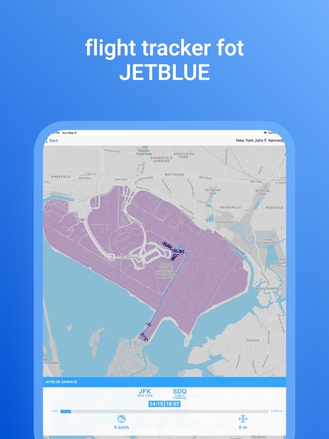 Jetblue Flight Tracker Map Tracker For Jetblue Airways On The App Store