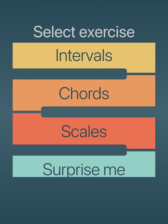 Chords: intervals and scales screenshot 3
