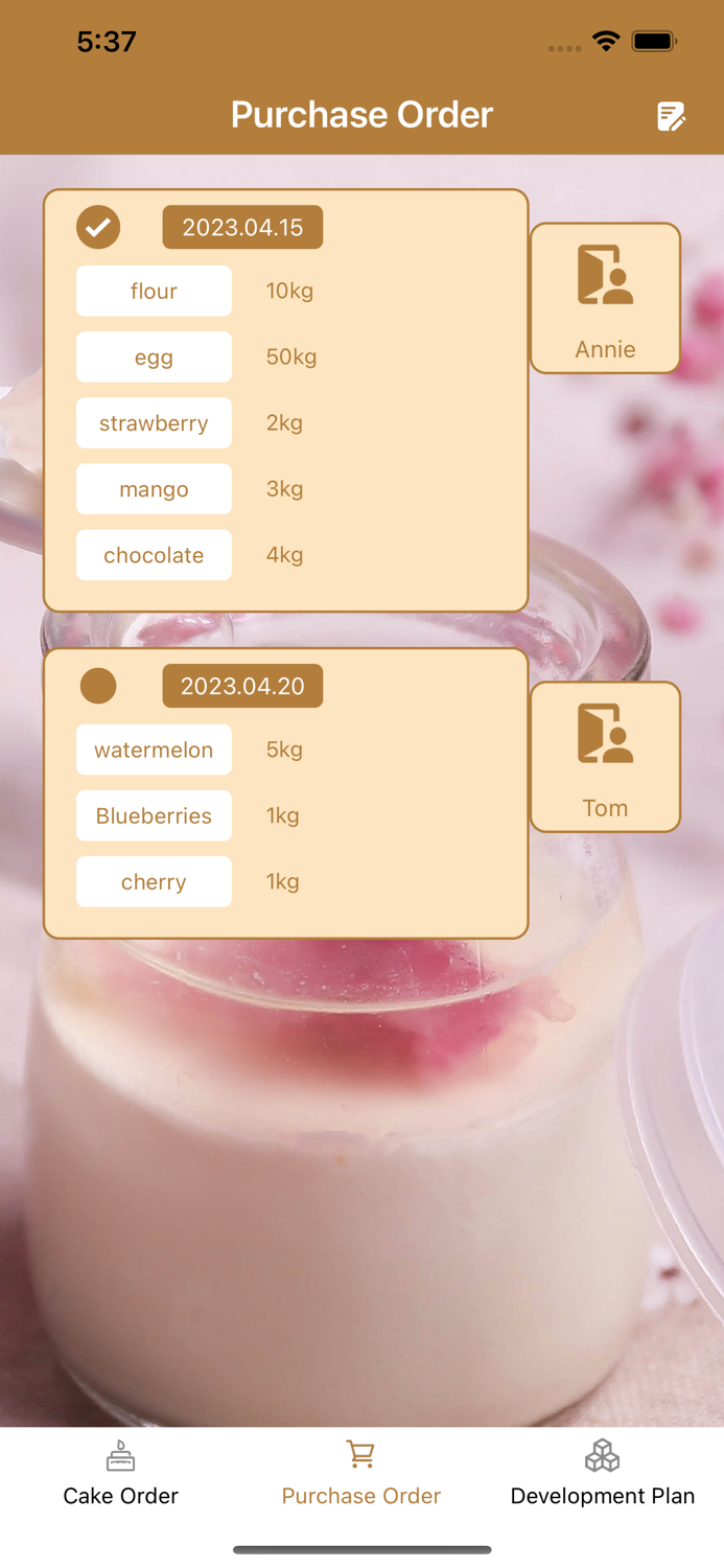 SAIFON - Sweet baking