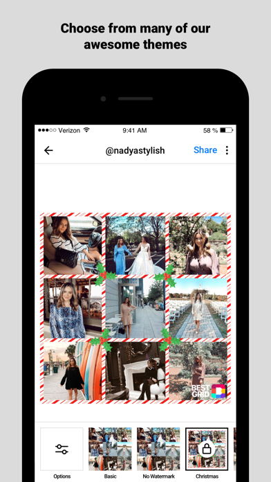 Best Grid for Instagramのおすすめ画像4