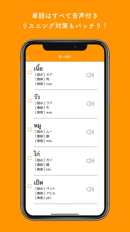 タイ語検定単語帳5級 screenshot-3