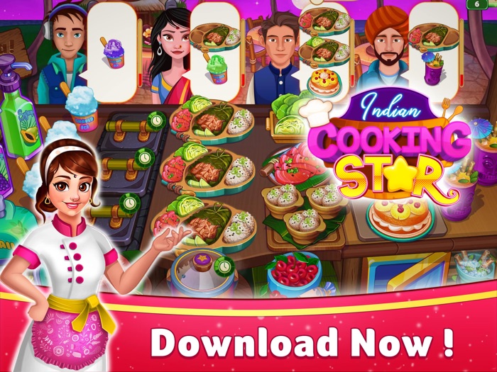 Indian Cooking Star Food Game
