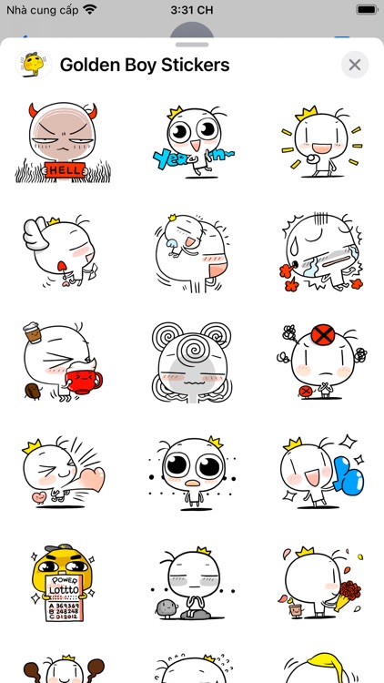 Golden Boy Stickers screenshot-4