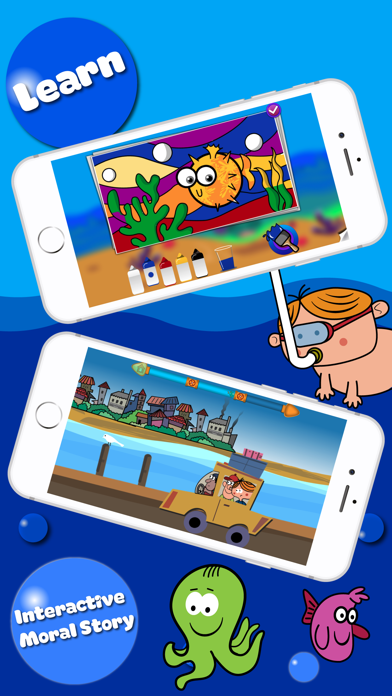 How to cancel & delete Oceania : Sea Animals for Kids from iphone & ipad 3
