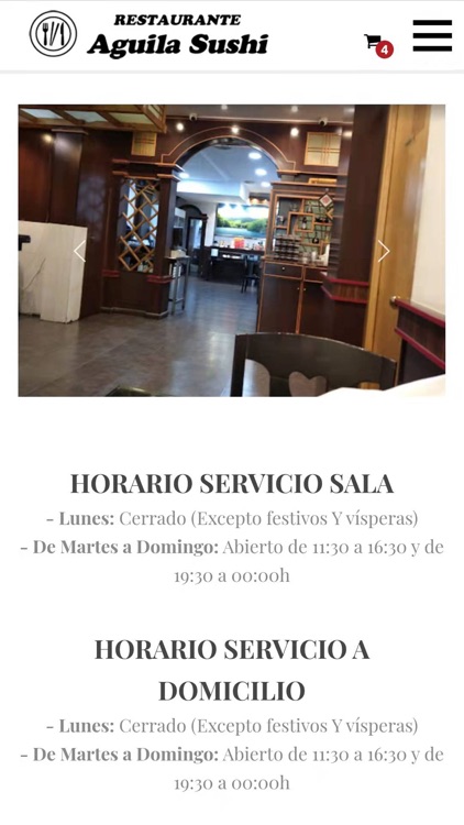 Aguila Restaurante screenshot-6