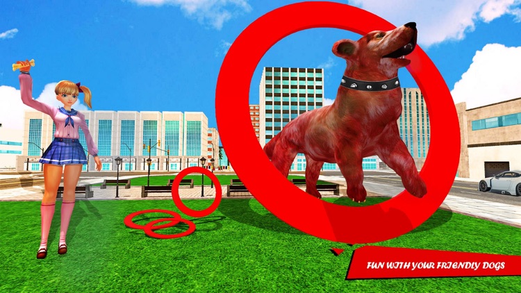 Big Red Dog Simulator 3D screenshot-3