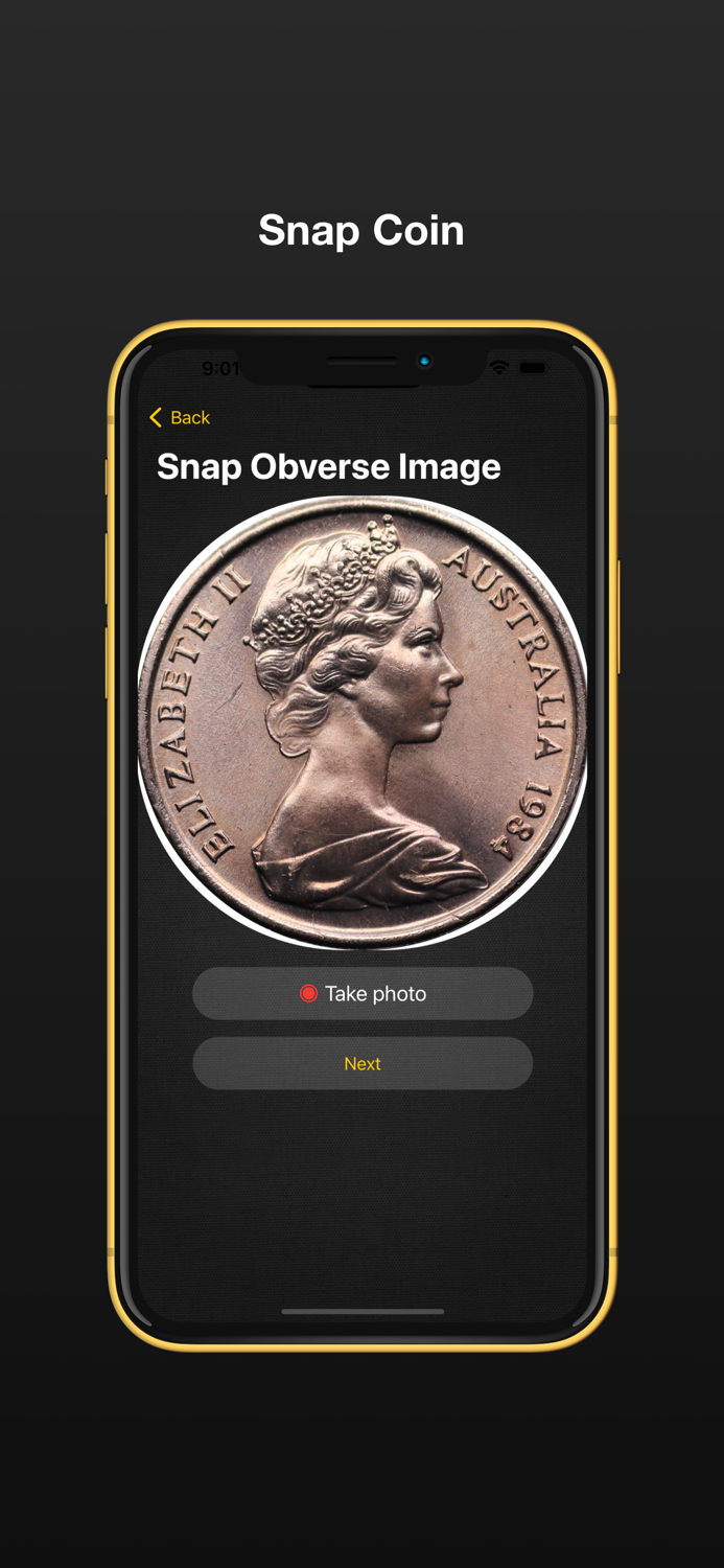 Coin Snap Identifier For Coin