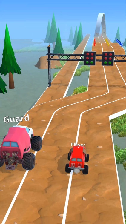 Monster Truck race battle screenshot-4