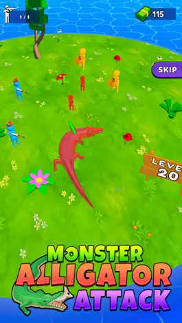 Game screenshot MonsterAlligatorAttack apk