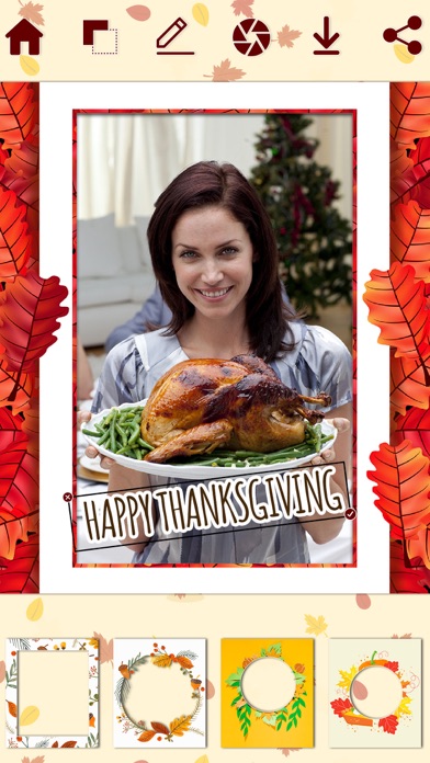 Thanksgiving Day Photo Editor screenshot 4