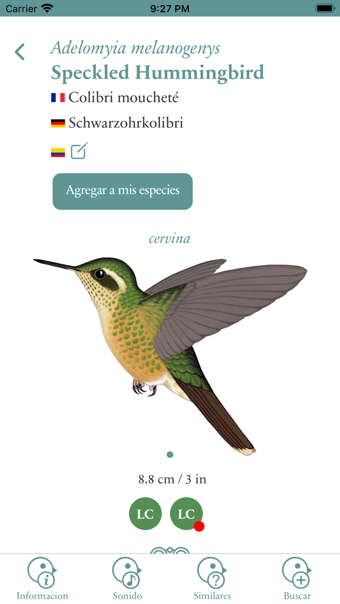 Avifauna Colombiana - BirdScan