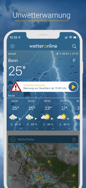 ‎WetterOnline mit Polleninfos Screenshot