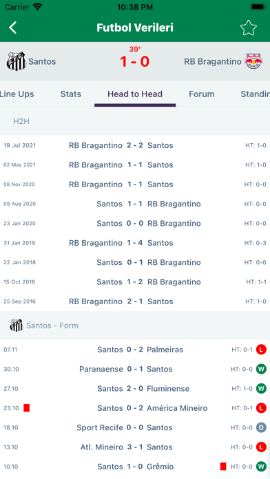 Futbol Verileri - LiveScore screenshot 4