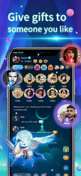 Game screenshot Aswat lite - Group Voice Chat mod apk