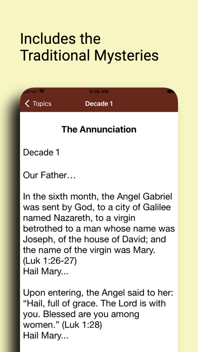 Scripture Rosary screenshot 3