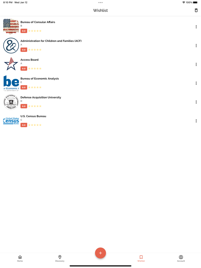 Govt Departments and Agencies