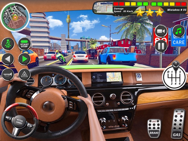 市 車 運転 学校 Sim 3d をapp Storeで