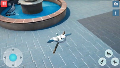 Hungry Pigeon Simulator Game Screenshot on iOS