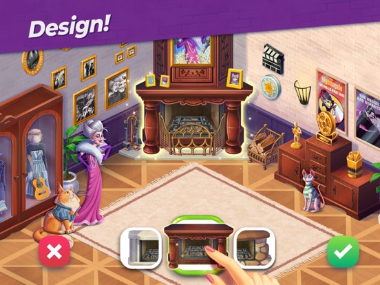 Penny & Flo: Decorate Mansion screenshot 3