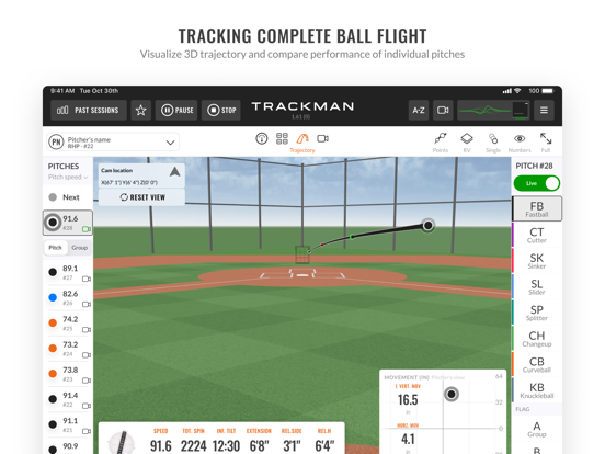 TrackMan Baseball screenshot 3