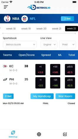 Game screenshot Betrics-Betting Analytics apk