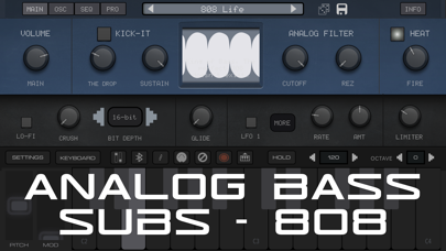 King of Bass: Analog + Sub 808 Screenshots