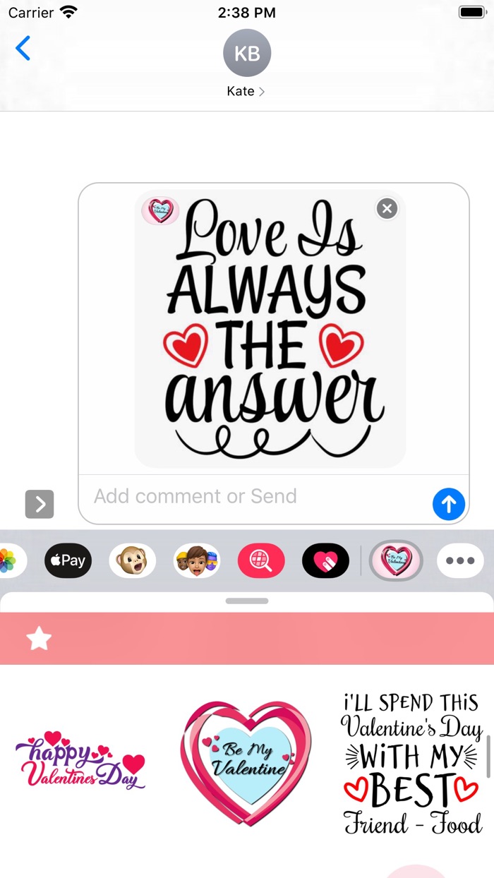 Valentines Day Stickers