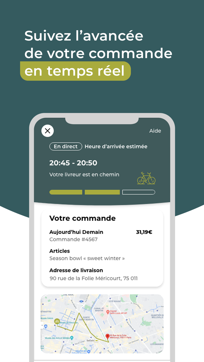 Eatic - Livraison veggie