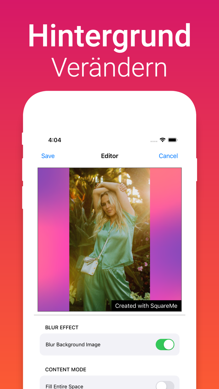 Square Crop Foto Editor