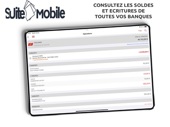 Suite Mobile Banque de Savoie screenshot 2