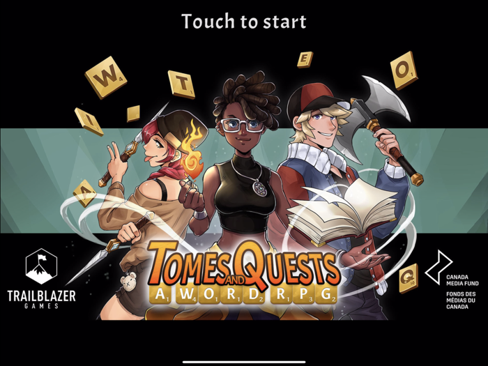 Tomes and Quests a Word RPG