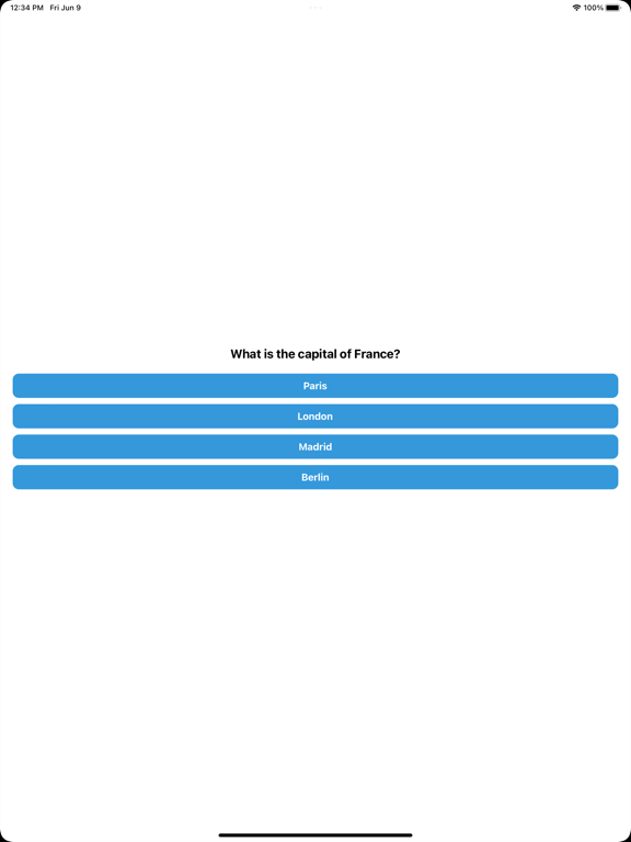 Screenshot #4 pour KU Quiz App