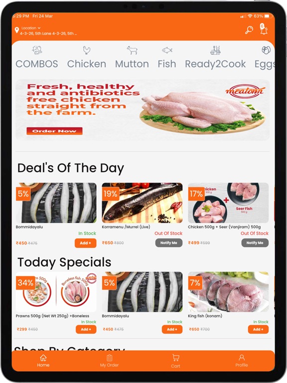 Meatonn - Meat Delivery App screenshot 3