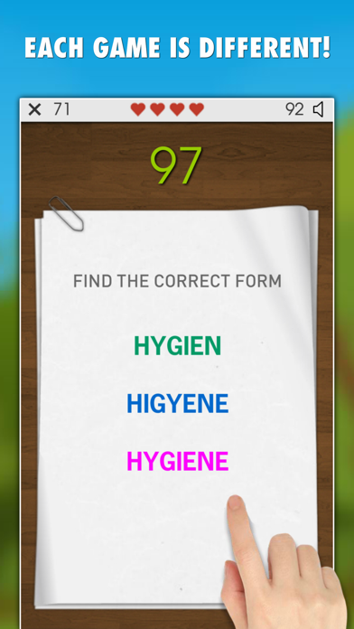 Spelling Master PRO Screenshots