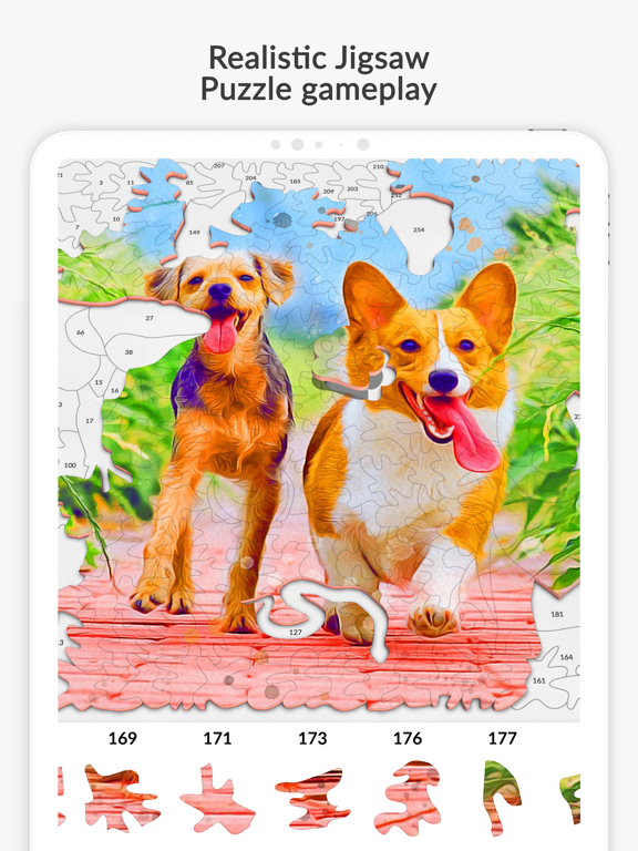 April: Jigsaw Puzzle by Number screenshot 3
