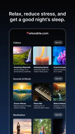 Game screenshot Relaxable.com: Relax & Sleep mod apk