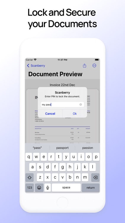Scanberry – PDF Scanner & OCR screenshot-8