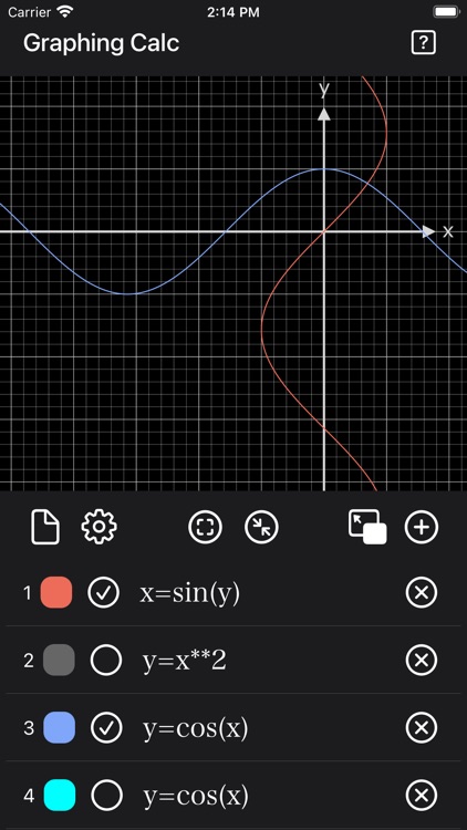 Graph Calc Plus screenshot-3