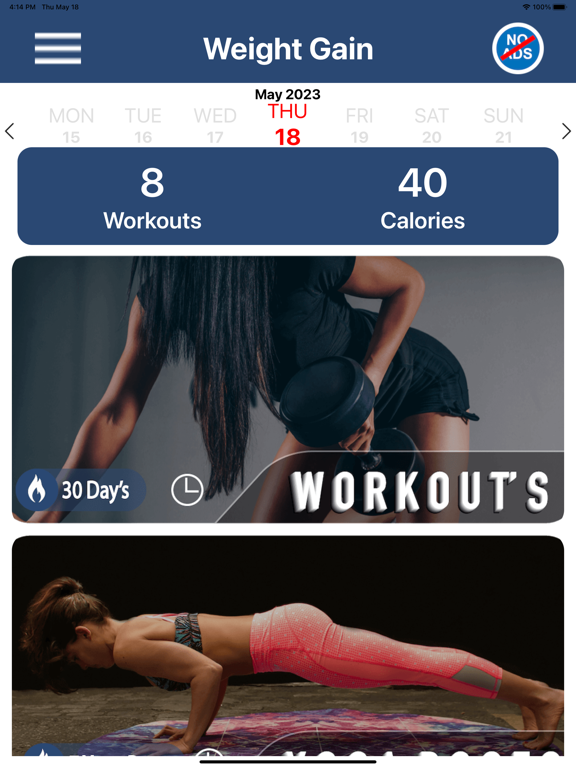 Télécharger Weight Gain Workouts Food Diet pour iPhone / iPad sur l'App Store (Forme et santé)