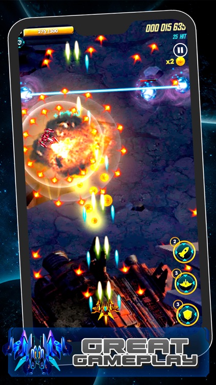 Galaxy Aliens Space Shooter screenshot-2