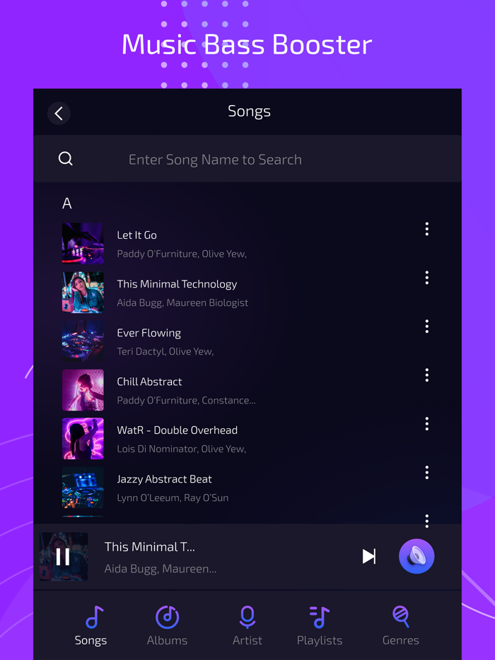 Bass Booster Volume Equalizer