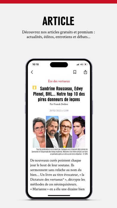 Marianne - Actualités & Débats screenshot 2