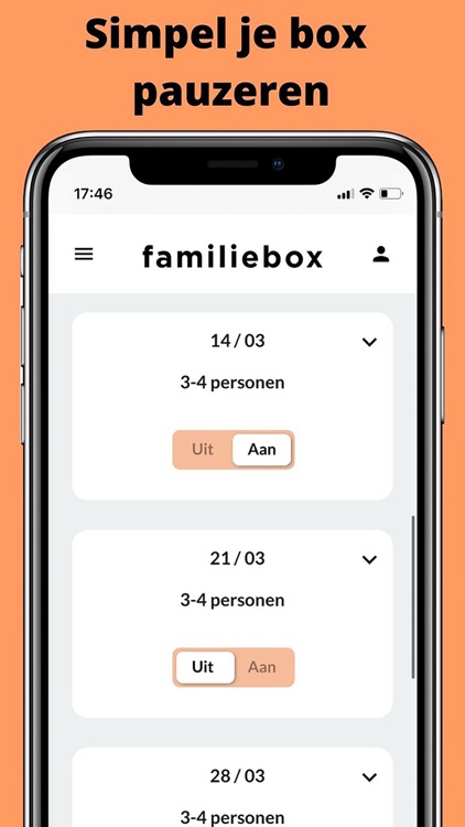 Familiebox: maaltijdbox screenshot-3