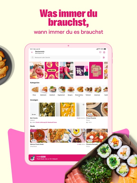 foodora AT Essenslieferservice screenshot 3