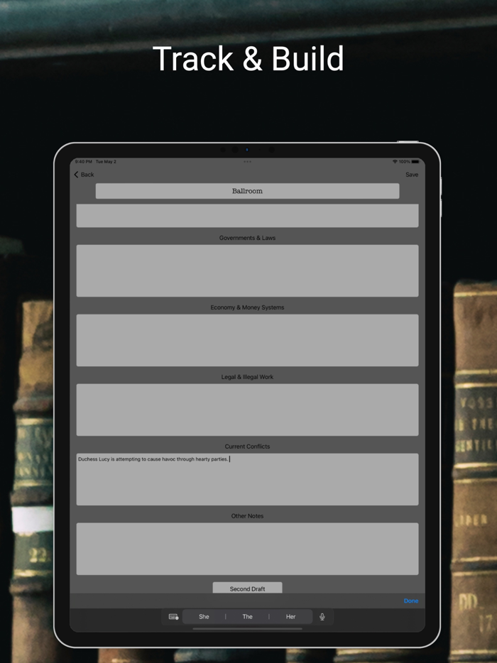 Sidekick - Writing  TTRPG