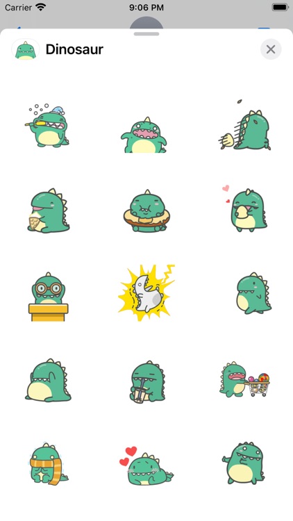 Dinosaur Emoji Animated screenshot-4