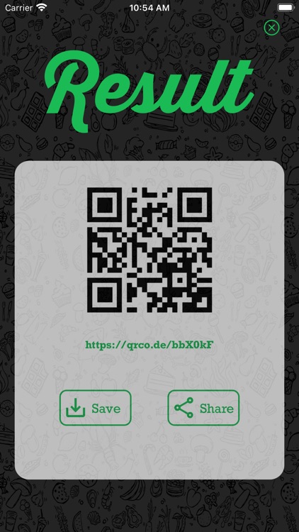 Yummy QR