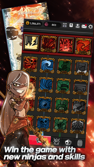 NinjaBattle : Defense RPG screenshot 3