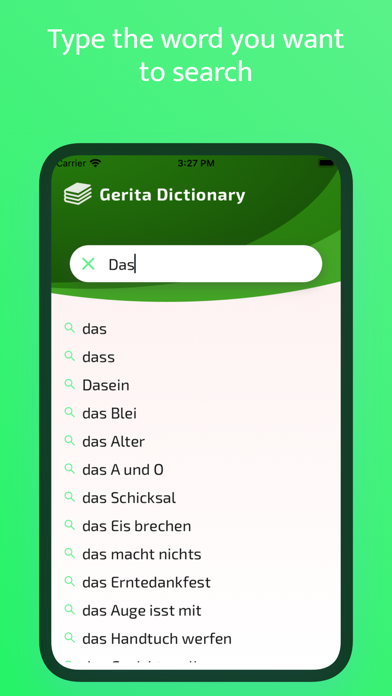 Gerita Deutsch zu Italienisch screenshot 2