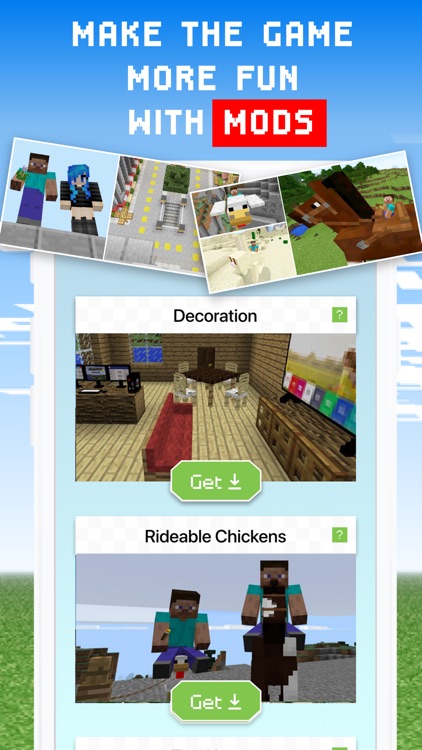 Skins Mods Maps for Minecraft!